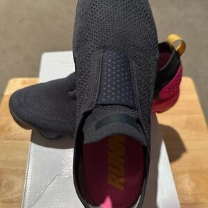 Nike Black and Pink Athletic Shoes